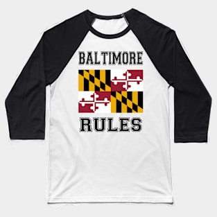 Baltimore Rules Baseball T-Shirt